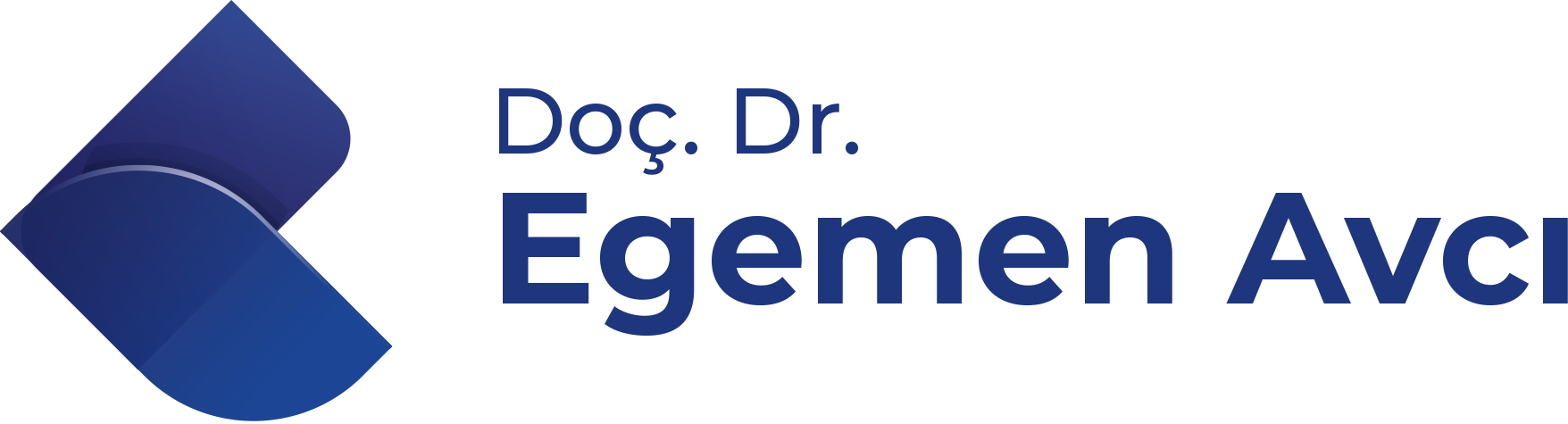 Doç. Dr. Ali Egemen AVCI Logosu